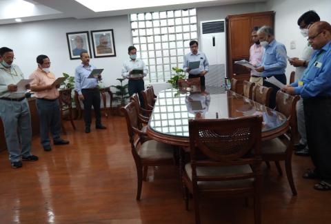 Swachhata Pakhwada commenced in the Do Chemicals and Petrochemicals from today
